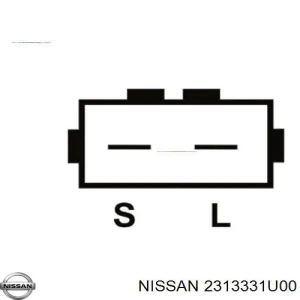 2313331U00 Nissan regulador de rele del generador (rele de carga)