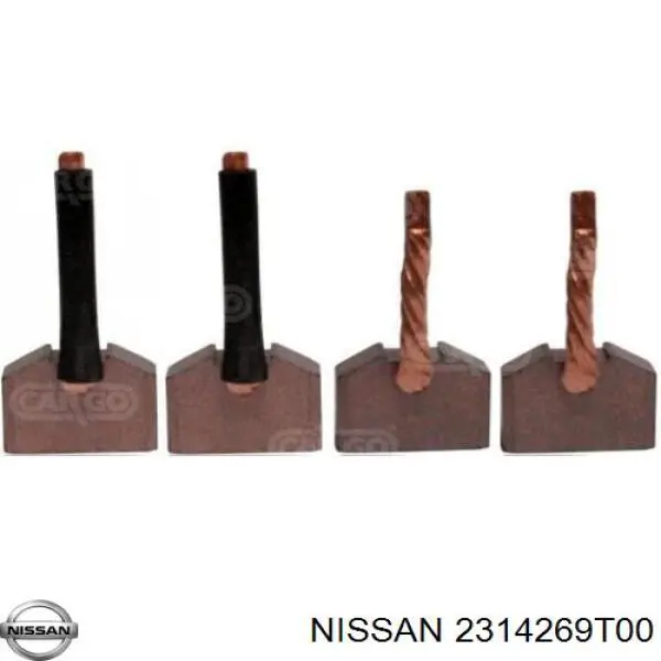 2314269T00 Nissan escobilla de carbón, alternador