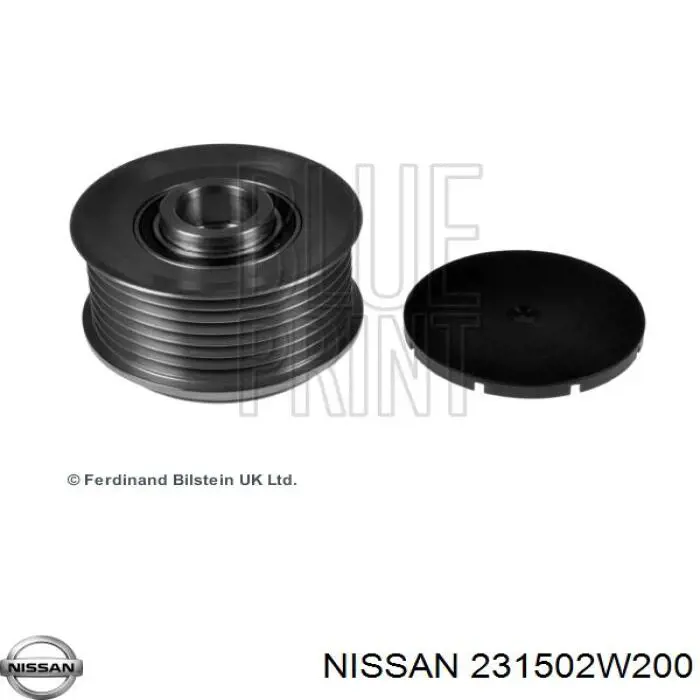 231502W200 Nissan poleas juego de piezas