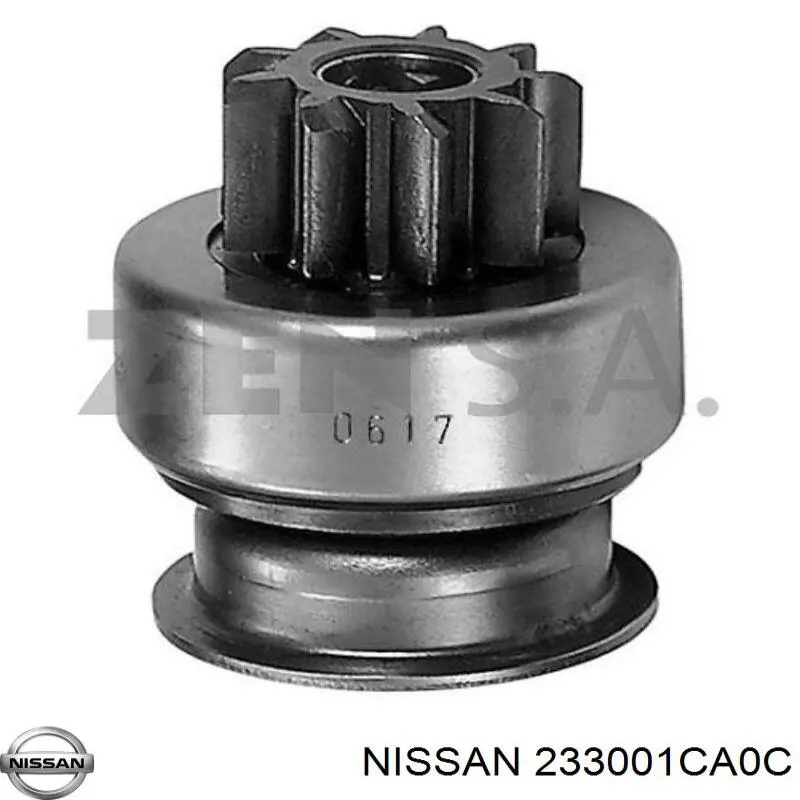 233001CA0C Nissan motor de arranque