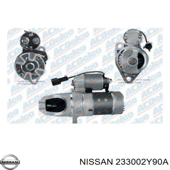 233002Y90A Nissan motor de arranque