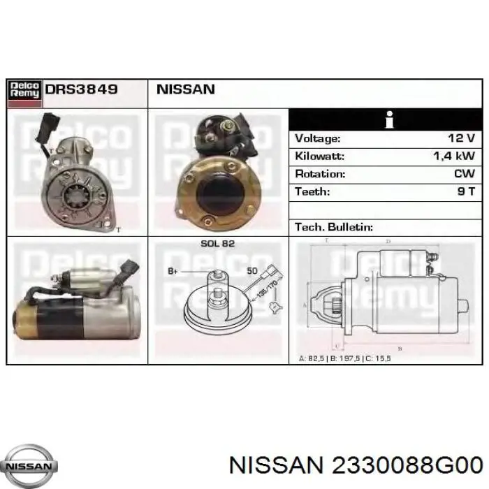 S114528 Hitachi motor de arranque