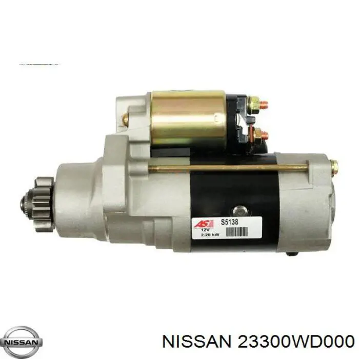 23300WD000 Nissan motor de arranque