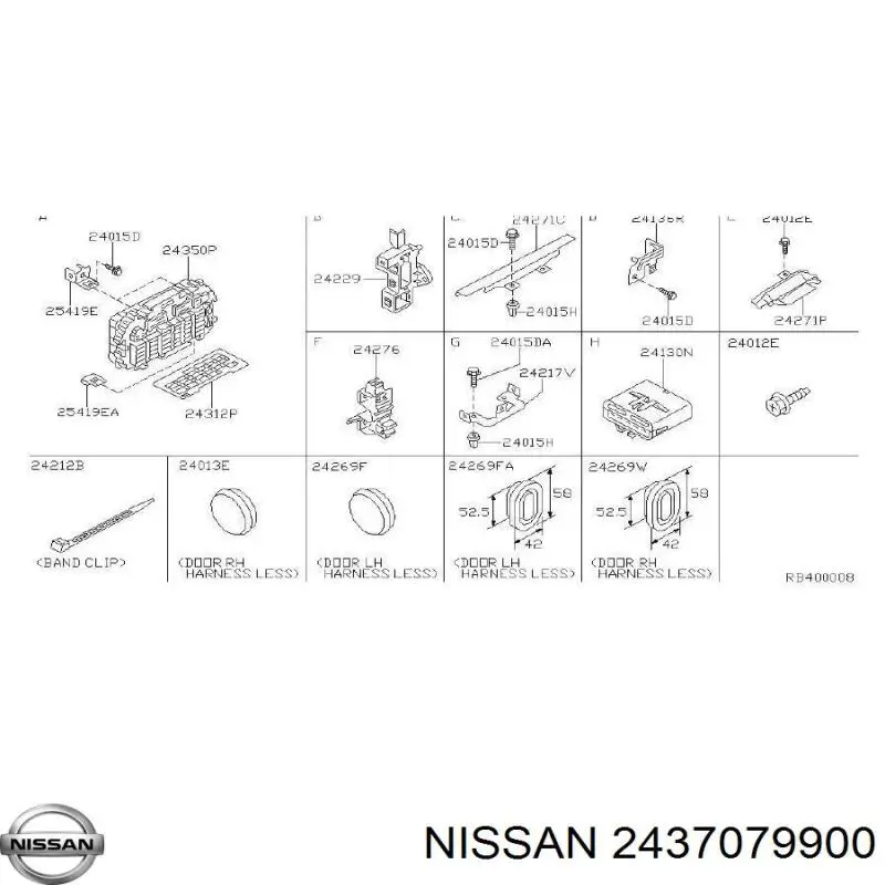  Fusible para Nissan Versa E12X