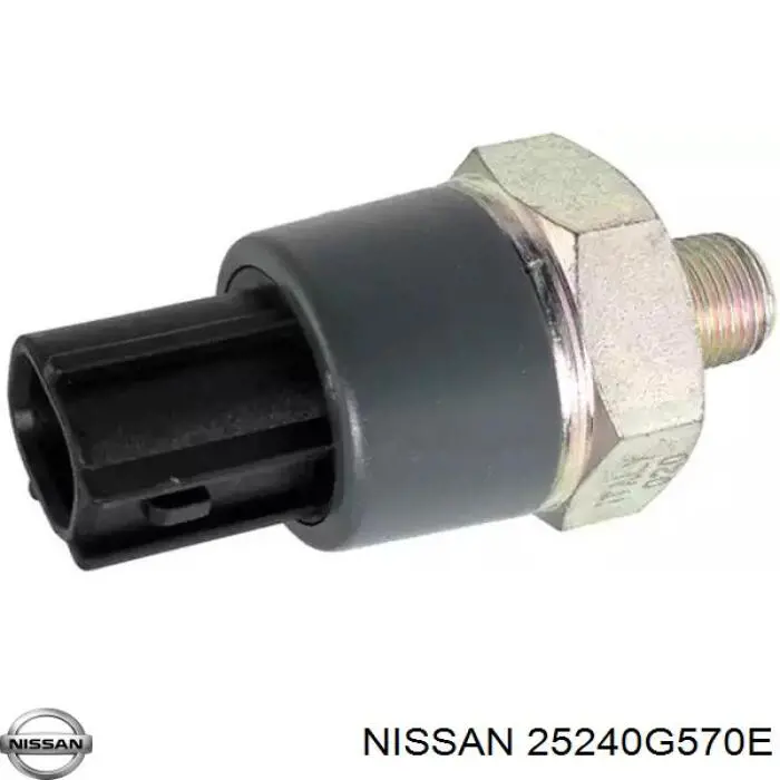 25240G570E Nissan indicador, presión del aceite