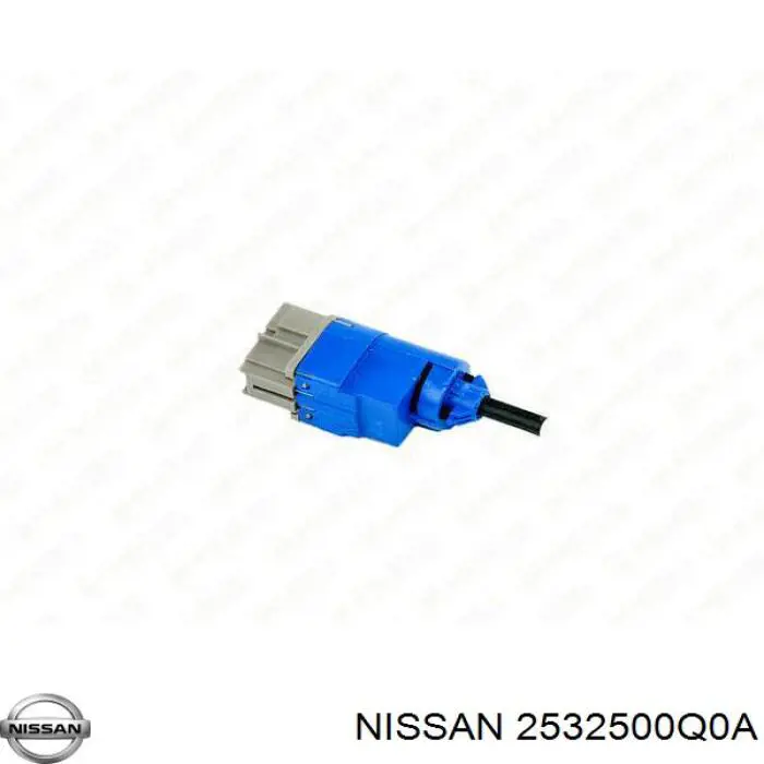 2532500Q0A Nissan interruptor de embrague