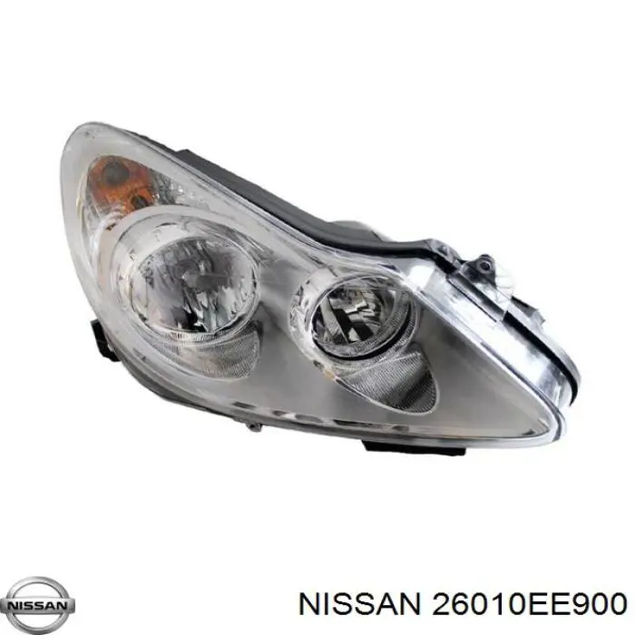  Faro derecho para Nissan Tiida C11