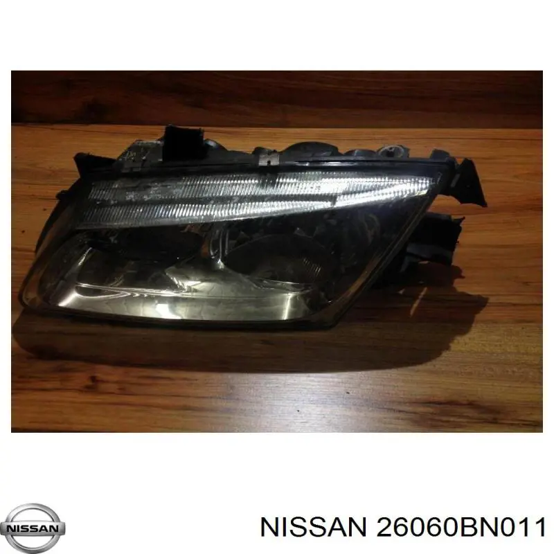  Faro izquierdo para Nissan Almera 2 