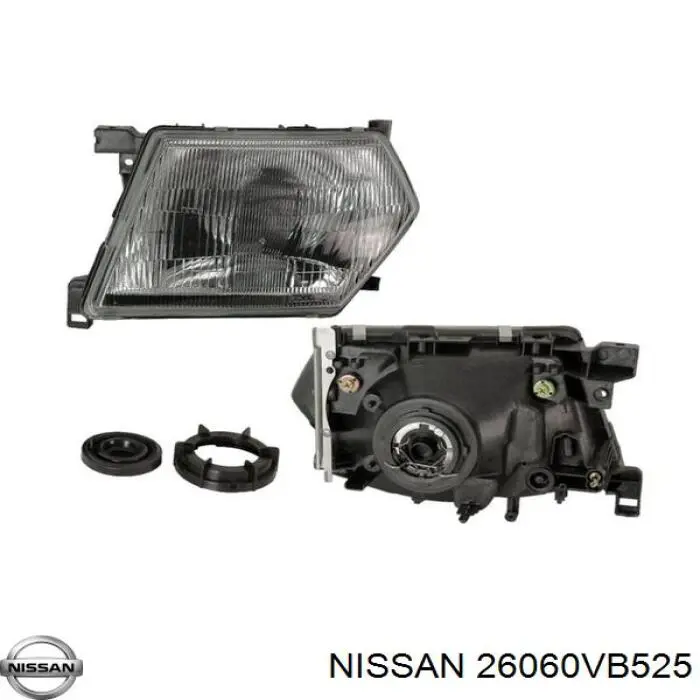 26060VB525 Nissan faro izquierdo