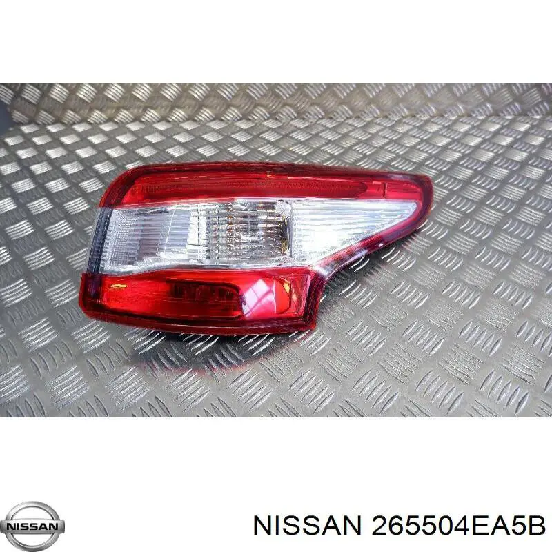  Piloto posterior interior derecho para Nissan Qashqai 2 