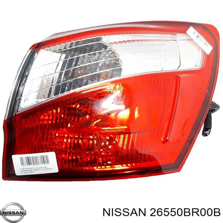 26550BR00B Nissan piloto posterior exterior derecho