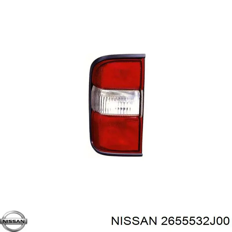 2655532J00 Nissan piloto posterior izquierdo