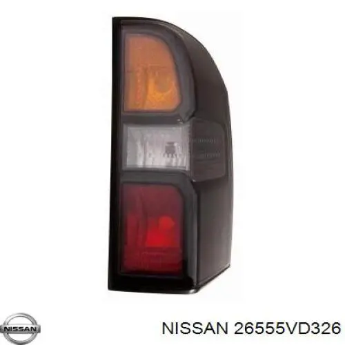 26555VD326 Nissan piloto posterior izquierdo