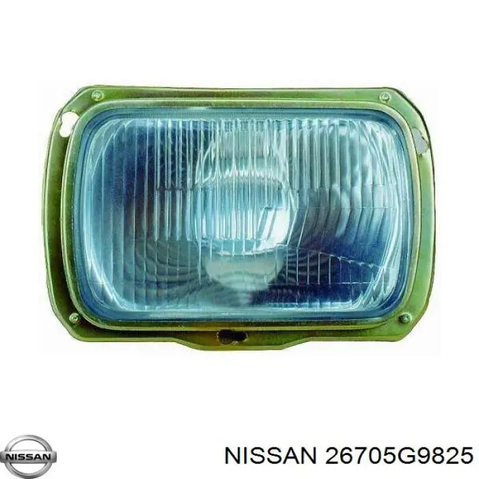  Faro izquierdo para Nissan Patrol K260