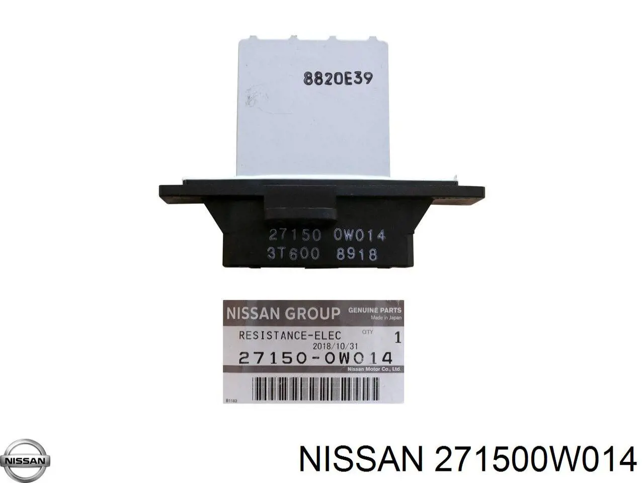 2769KST-1 Polcar resitencia, ventilador habitáculo