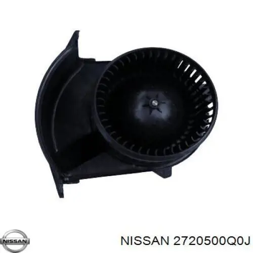 2720500Q0J Nissan motor eléctrico, ventilador habitáculo