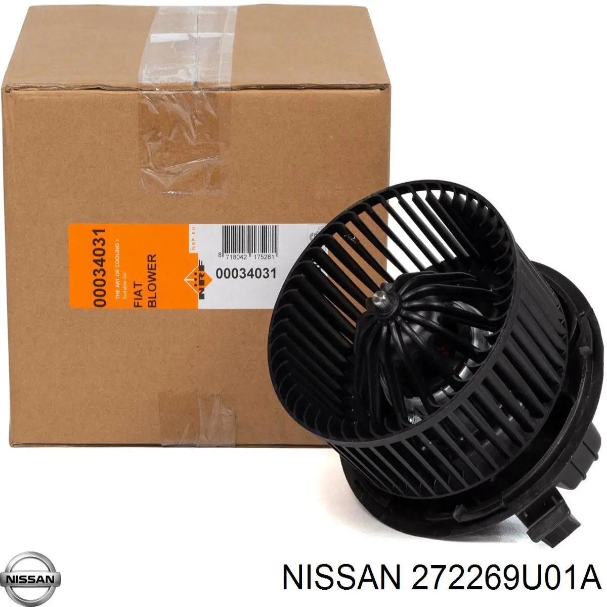  Motor eléctrico, ventilador habitáculo para Nissan Note E11