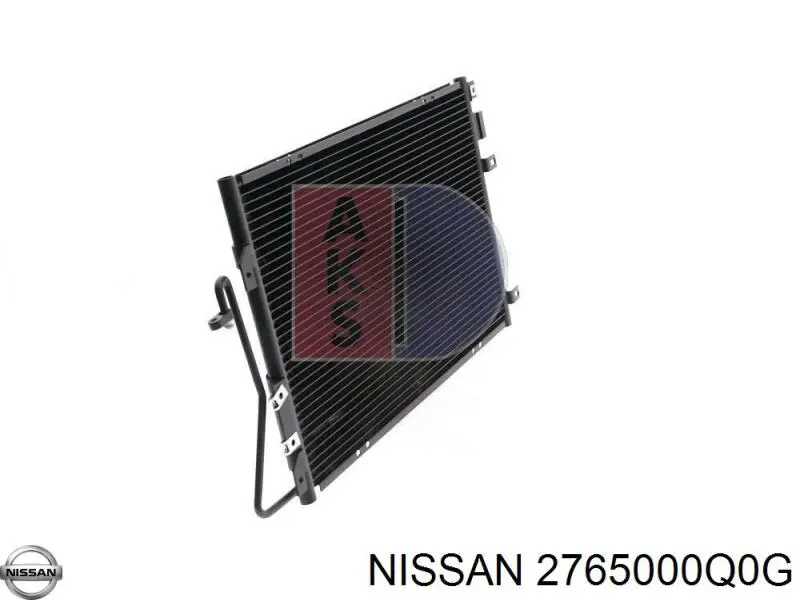 2765000Q0G Nissan condensador aire acondicionado