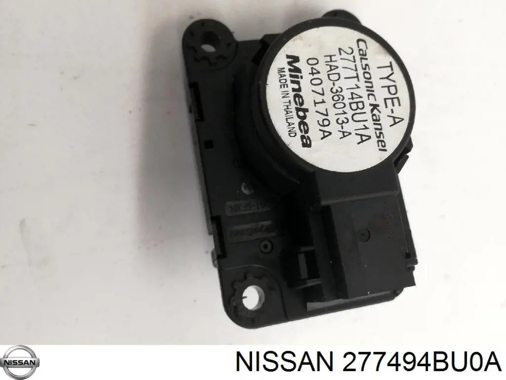  Elemento De Reglaje Valvula Mezcladora Actuador de Compuerta para Nissan Qashqai 2 