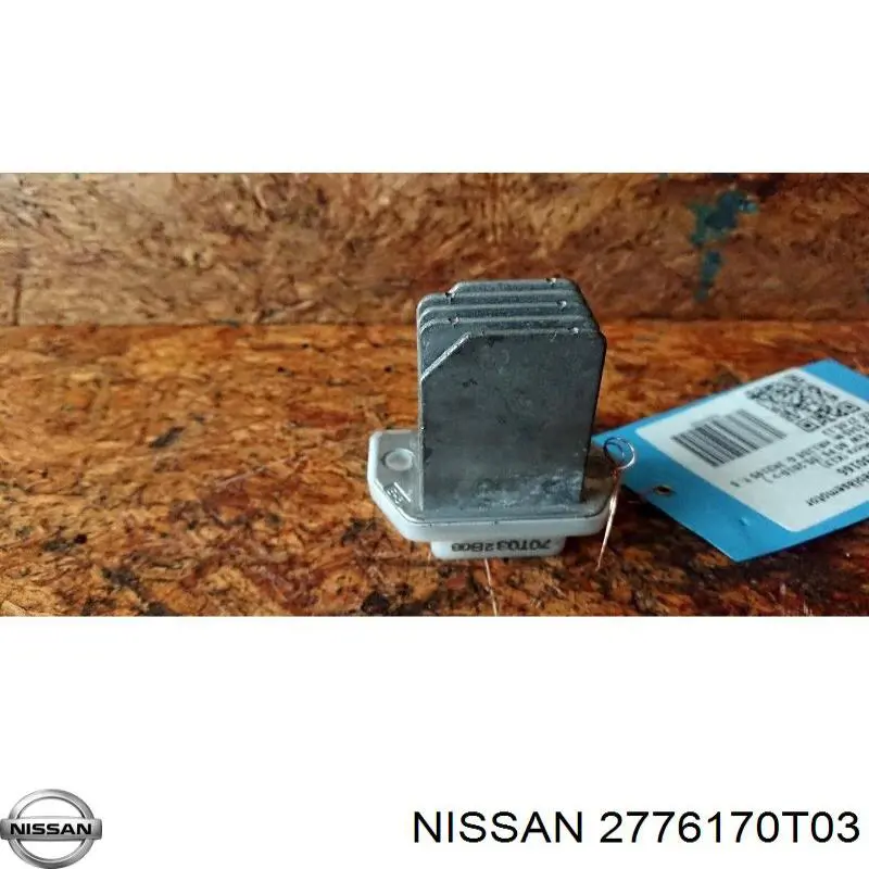 2776170T02 Nissan resitencia, ventilador habitáculo