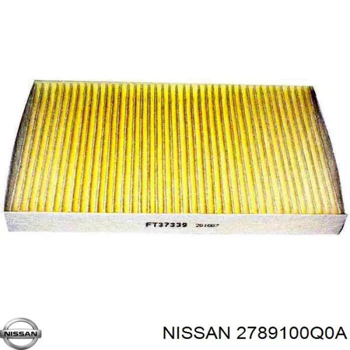 2789100Q0A Nissan filtro de habitáculo