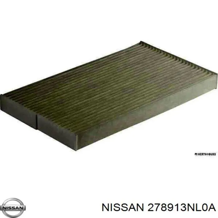 278913NL0A Nissan filtro de habitáculo