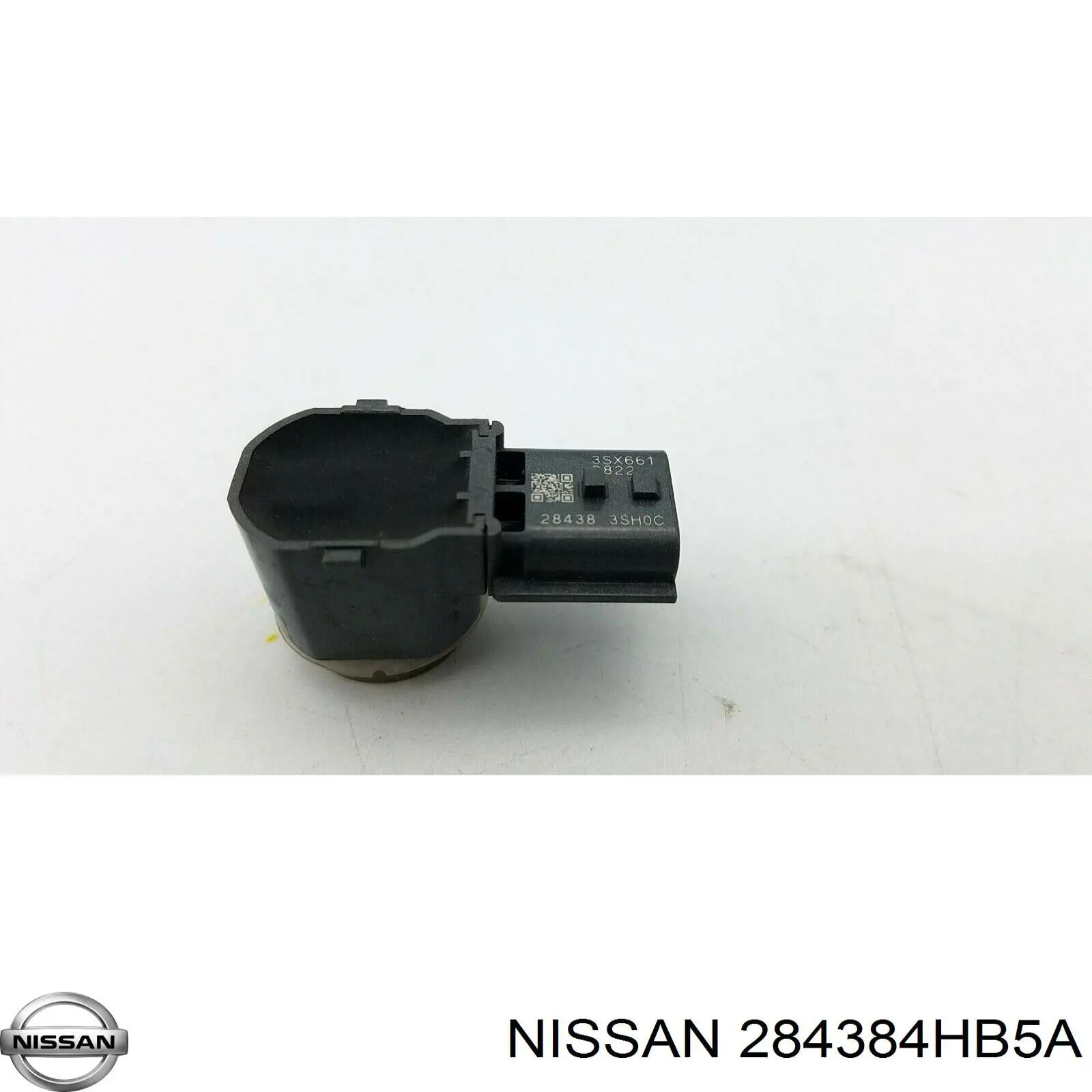 284384HB5A Nissan sensor alarma de estacionamiento trasero