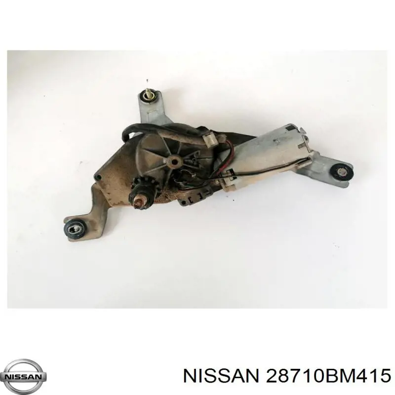  Motor limpiaparabrisas luna trasera para Nissan Almera 2 