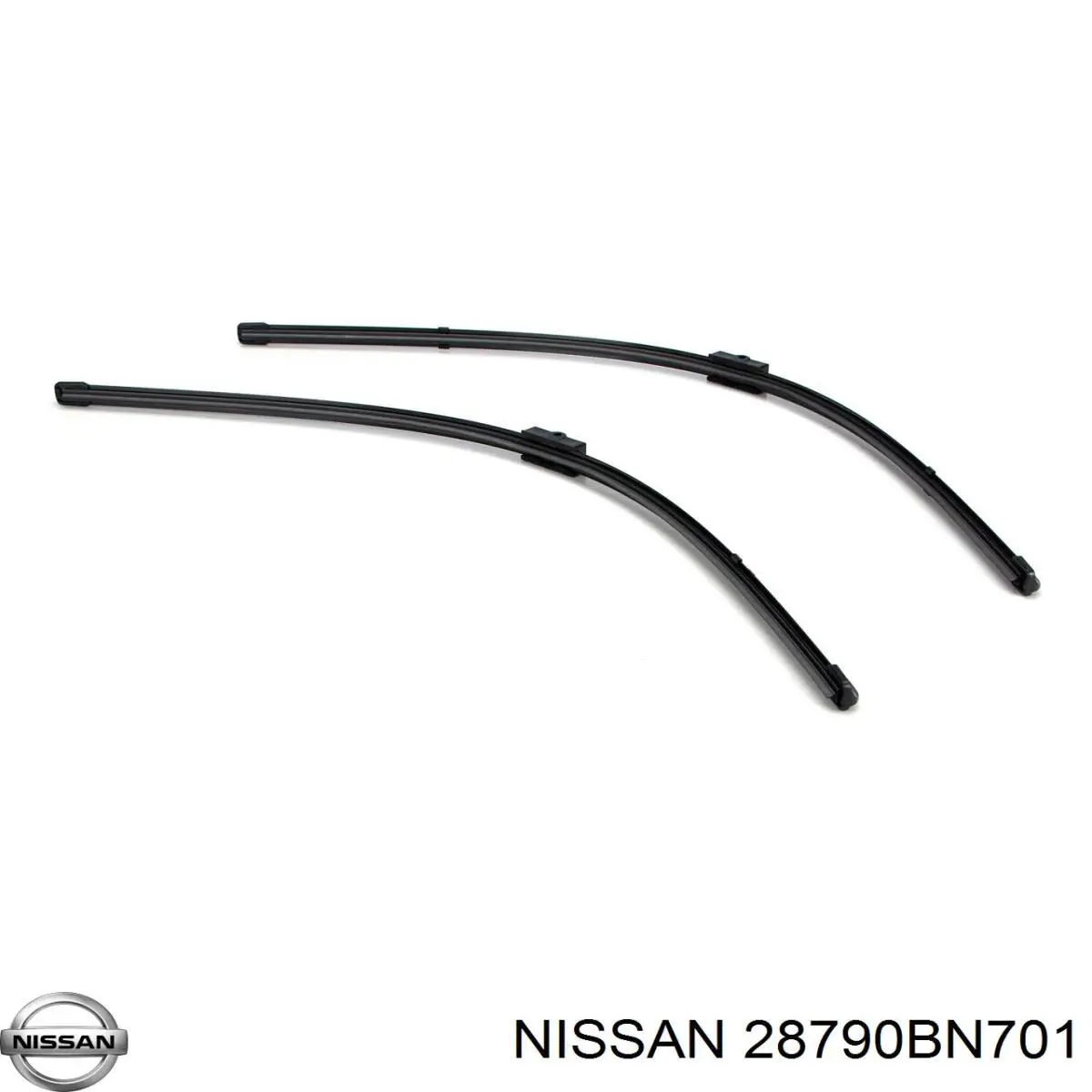 28790BN701 Nissan limpiaparabrisas de luna trasera