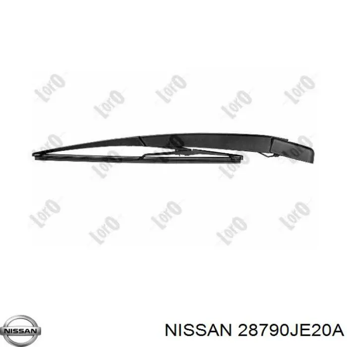 28790JE20A Nissan limpiaparabrisas de luna trasera