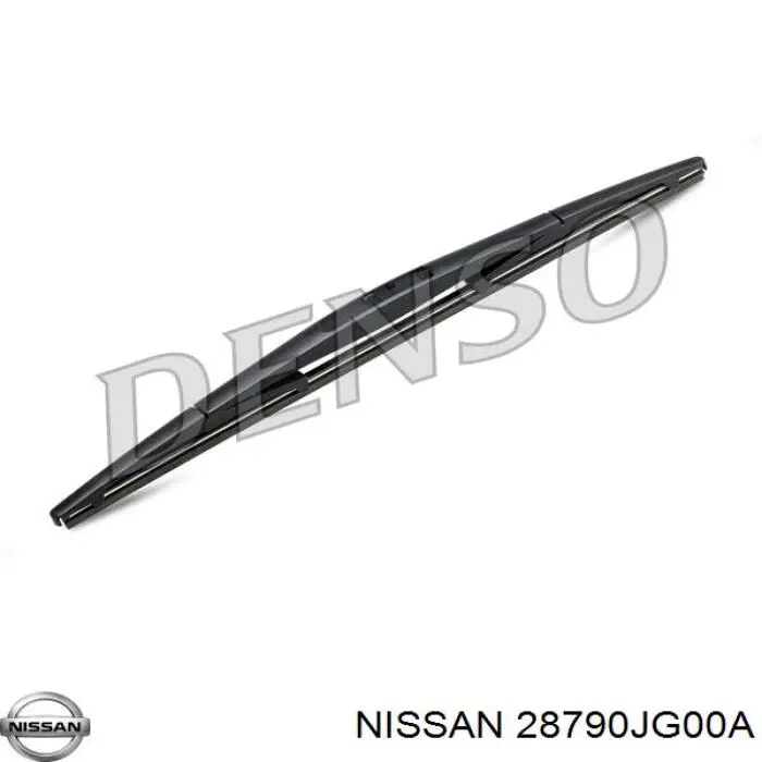 28790JG00A Nissan limpiaparabrisas de luna trasera