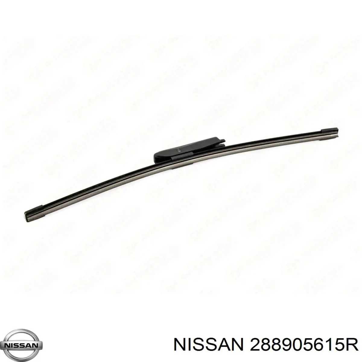 288905615R Nissan juego de limpiaparabrisas de luna delantera, 2 piezas