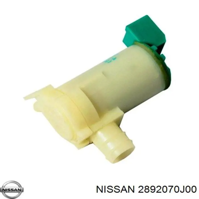 2892070J00 Nissan bomba de limpiaparabrisas delantera