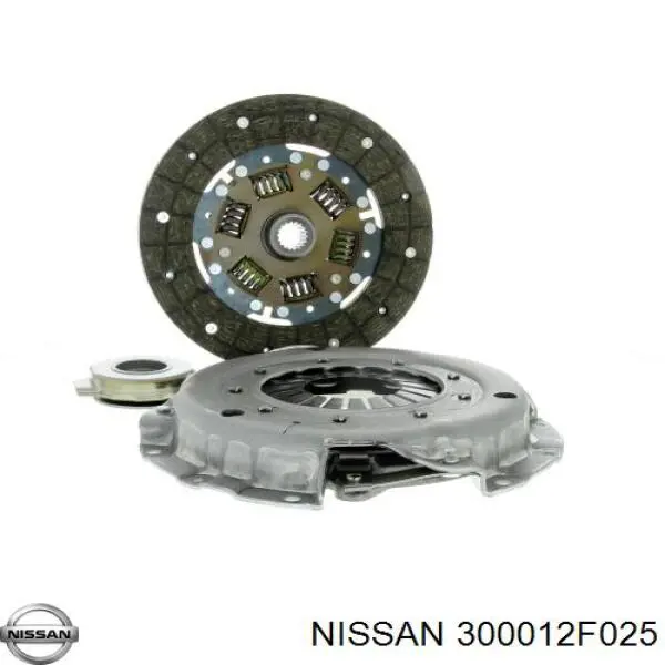 300012F025 Nissan kit de embrague (3 partes)