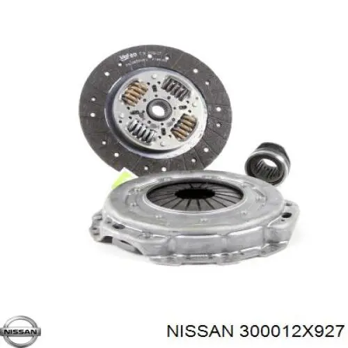 300012X927 Nissan kit de embrague (3 partes)