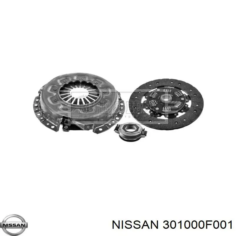 302100F025 Nissan plato de presión del embrague