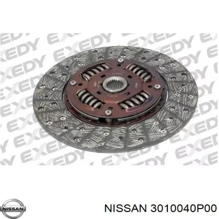 30100-40P00 Nissan disco de embrague