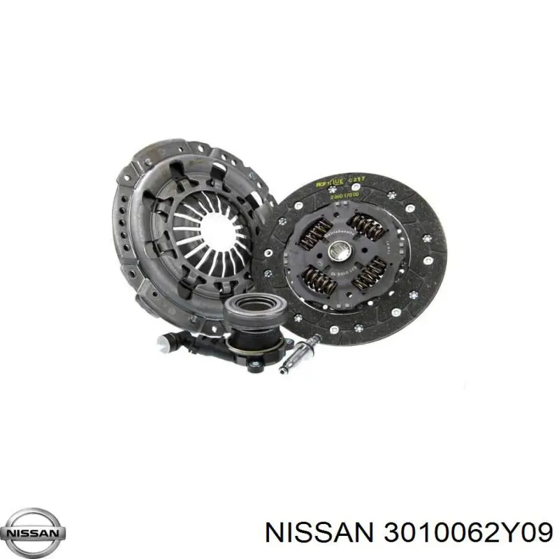 3010062Y09 Nissan disco de embrague