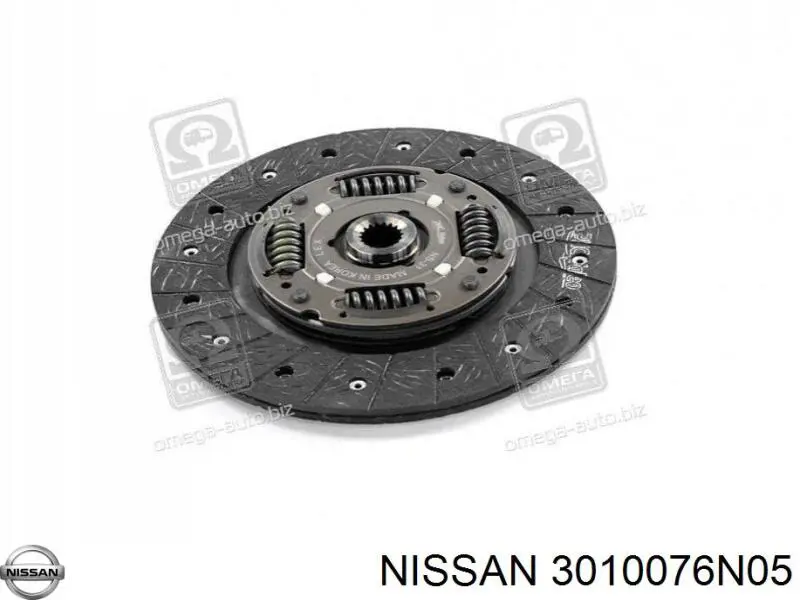 3010076N05 Nissan disco de embrague