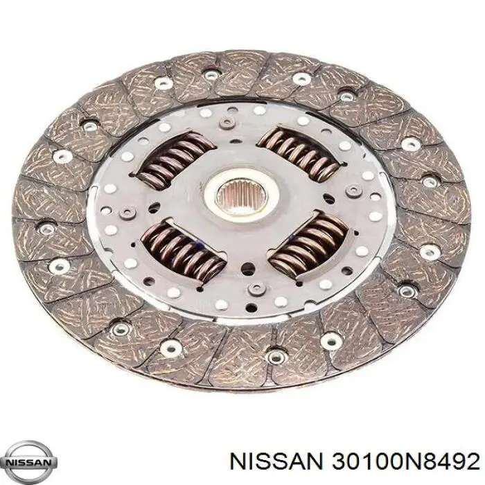 30100N8492 Nissan disco de embrague