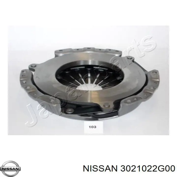 3021022G00 Nissan plato de presión del embrague