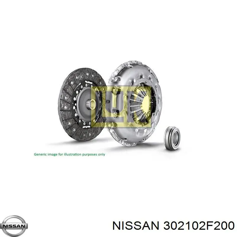 302102F200 Nissan plato de presión del embrague