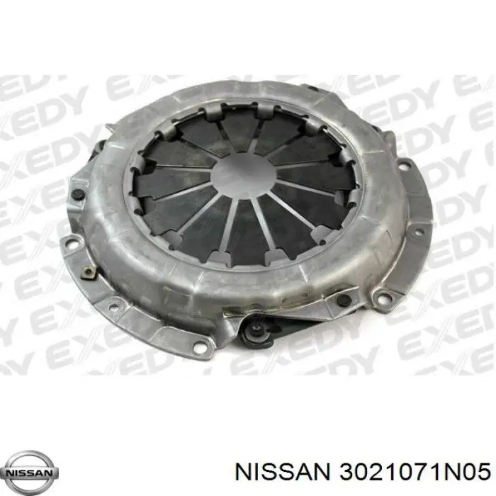 3021071N05 Nissan plato de presión del embrague