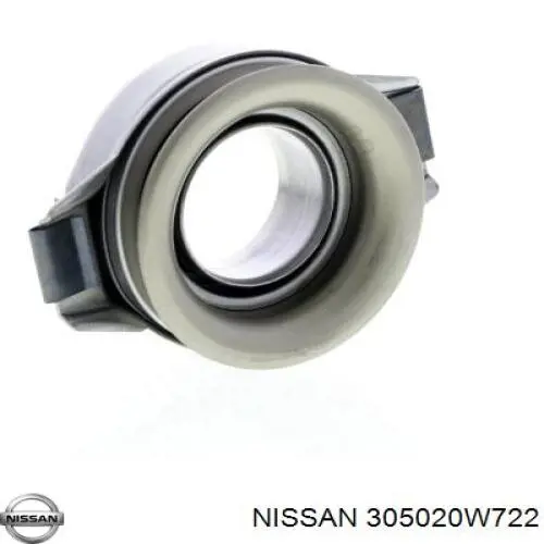 305020W722 Nissan cojinete de desembrague