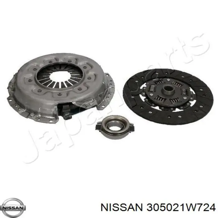 305021W724 Nissan cojinete de desembrague