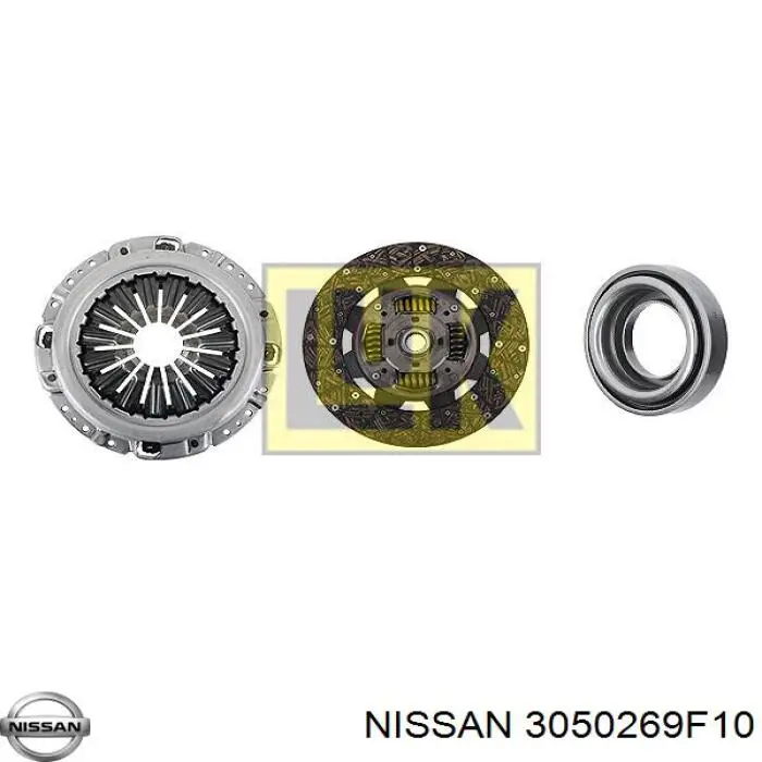 3050269F10 Nissan cojinete de desembrague