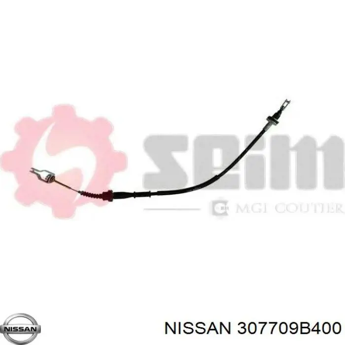 307709B400 Nissan cable de embrague