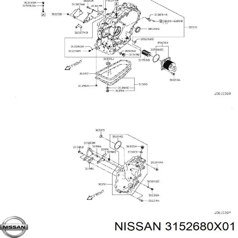 3152680X01 Nissan 