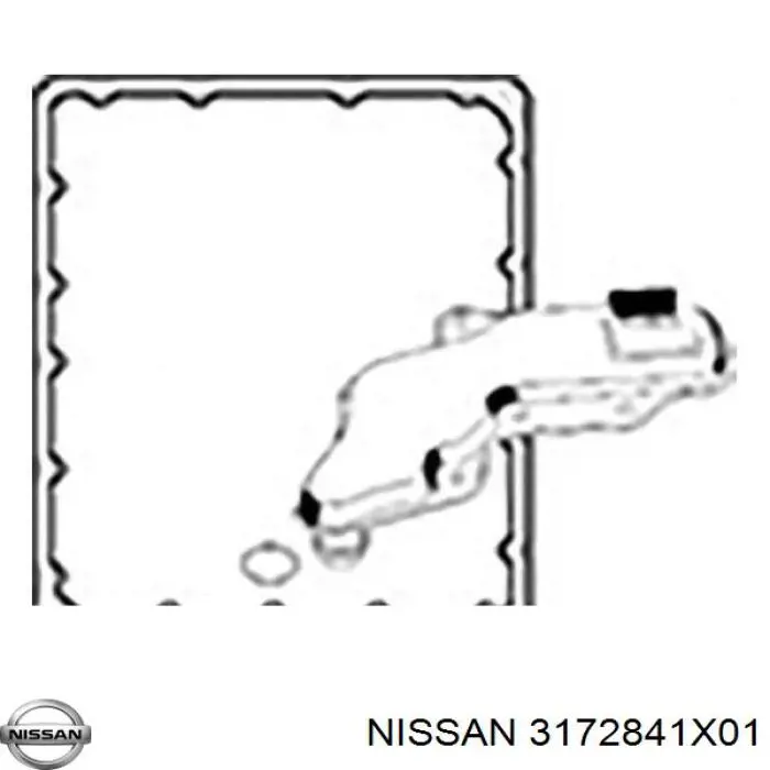 3172841X01 Nissan filtro hidráulico, transmisión automática