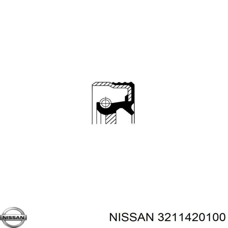 3211420100 Nissan anillo reten caja de cambios